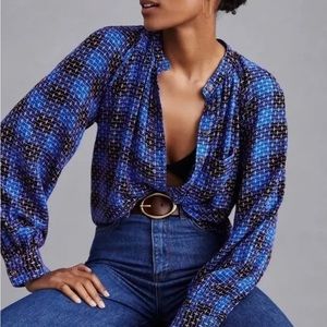 Anthropologie Pilcro Blouse